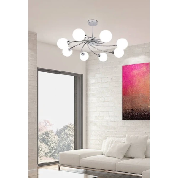 Люстра пристельова Candellux AGAPANT G9 хром 38-03348 - Фото 2