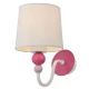 Бра Candellux BEBE E27 білий, рожевий 21-39163