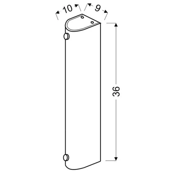 Підсвітка стін Candellux ABREGO E27 хром 10-28617 - Фото 2