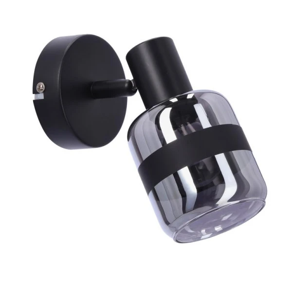 Бра Candellux Yuki E14 чорний 91-13415 - Фото 2