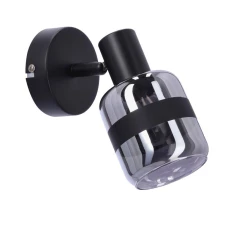 Candellux Yuki E14 чорний 91-13415. Бра