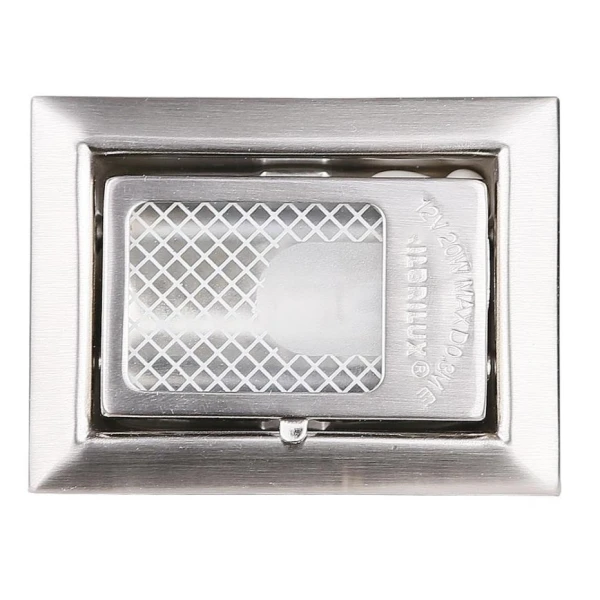 Точковий світильник врізний Candellux MS-06 G4 нікелевий 2208237 - Фото 1