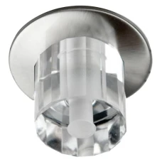 Candellux SK-07 G4 нікелевий 2263437. Точковий світильник