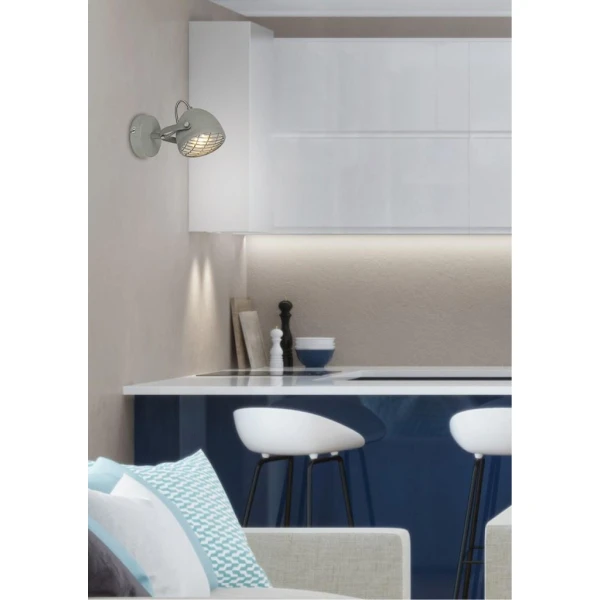 Бра Candellux PENT GU10 сірий 91-67999 - Фото 3