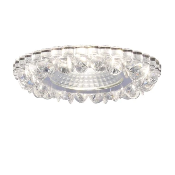 Точковий світильник врізний Candellux SAK-03 5 Вт 4000К хром 2240299 - Фото 1