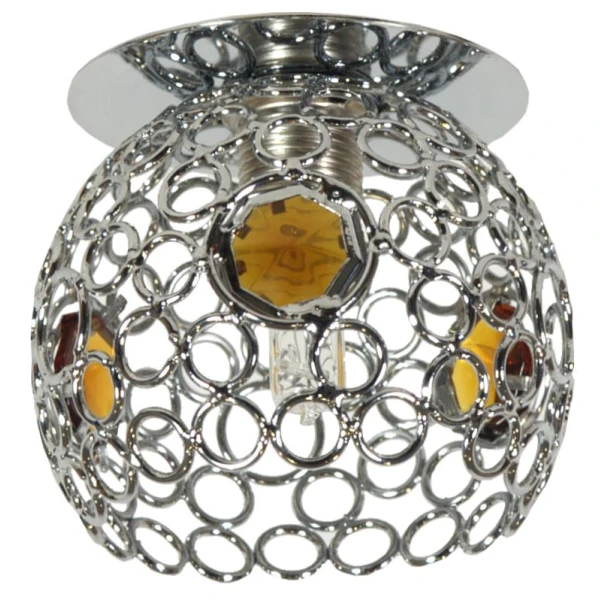 Точковий світильник врізний Candellux SK-74 G9 хром 2203980