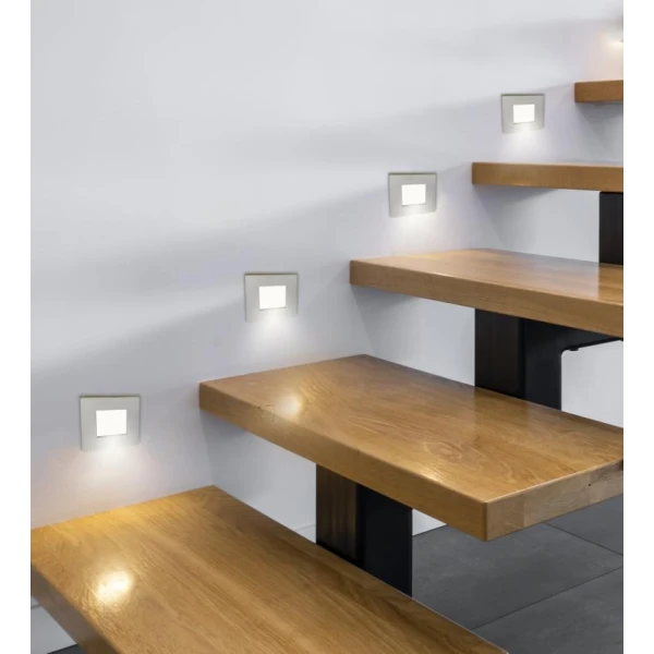 Точковий світильник врізний Candellux MS-04 G4 нікелевий 2207837 - Фото 2