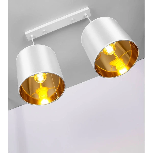 Підвісний світильник Candellux ATLANTA Е27 білий 32-00644 - Фото 4