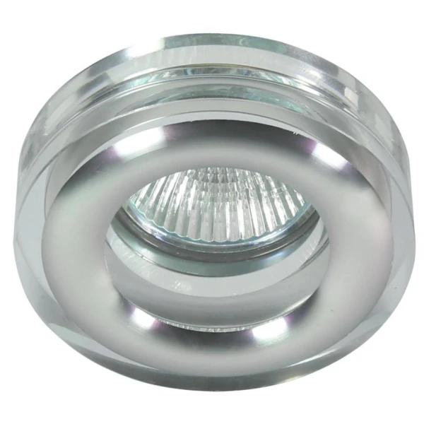 Точковий світильник врізний Candellux SK-81 MR16 хром 2227382 - Фото 1