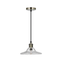 Candellux GENEVA E27 нікелевий 50101273. Світильник підвісний