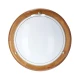 Світильник стельовий Candellux 1030 E27 коричневий 13-32266