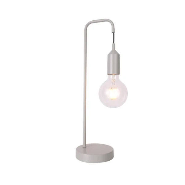 Настільна лампа Candellux LAREN E27 сірий 50501196 - Фото 1