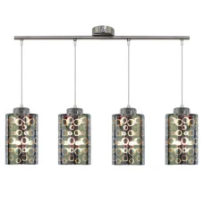 Candellux NOCTURNO E27 хром 34-57723. Світильник підвісний