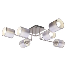 Candellux SAX E14 нікелевий 36-70708. Пристельова люстра