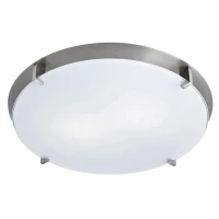 Candellux FRENA E27 нікелевий 12-05410. Стельовий світильник