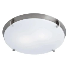 Candellux FRENA E27 нікелевий 12-05410. Стельовий світильник