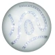 Світильник стельовий Candellux GAJA 6500К хром 13-47724