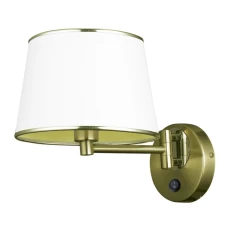 Candellux IBIS E14 золотий 21-01279. Бра