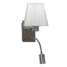 Candellux SYLWANA Е14 3000К хром 21-57150. Бра