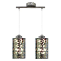 Candellux NOCTURNO E27 хром 32-57693. Світильник підвісний