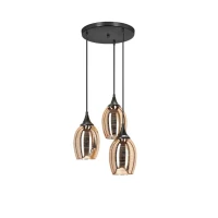 Candellux MARINA E27 чорний 33-51608. Світильник підвісний