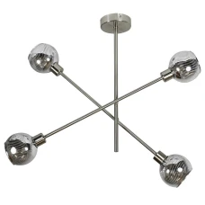 Candellux MIGO E14 нікелевий 34-72436. Пристельова люстра