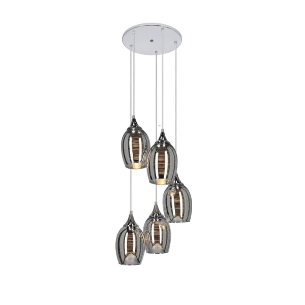 Підвісний світильник Candellux MARINA E27 хром 35-60198 - Фото 2