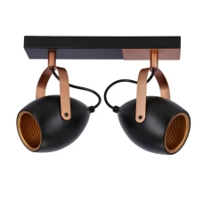 Candellux ANICA E14 мідний, чорний 92-81797. Спот світильник