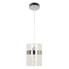 Candellux BRANDO E27 хром 31-28044. Світильник підвісний