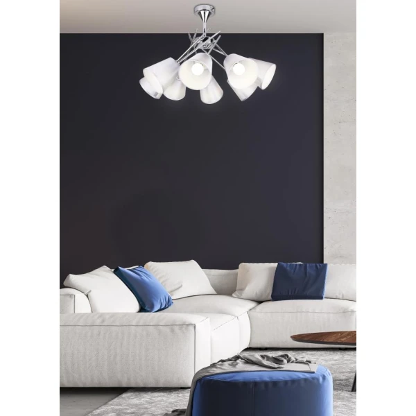 Люстра підвісна Candellux VOX E14 хром 38-70647 - Фото 3