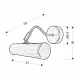 Бра Candellux RENOIR E14 сірий 22-94233