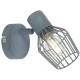 Бра Candellux VIKING E14 сірий 91-68002