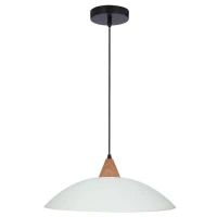 Candellux Otriks Е27 чорний, коричневий 31-63557. Світильник підвісний