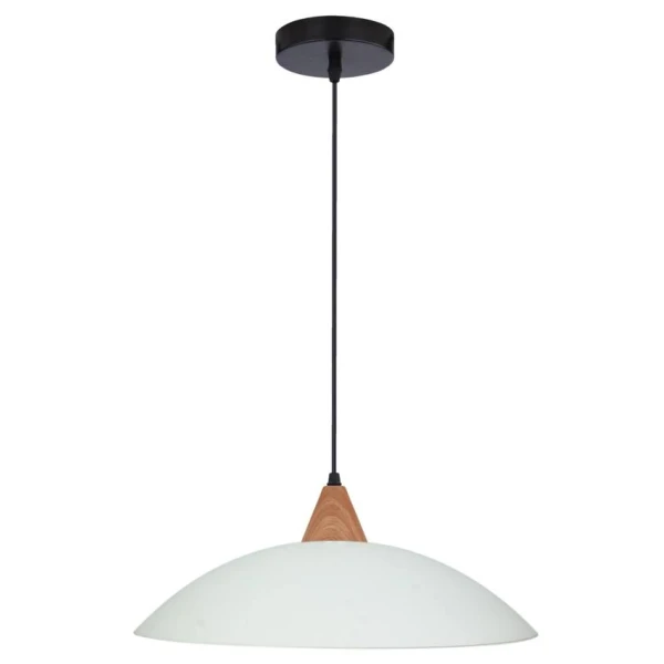 Підвісний світильник Candellux Otriks Е27 чорний, коричневий 31-63557 - Фото 1