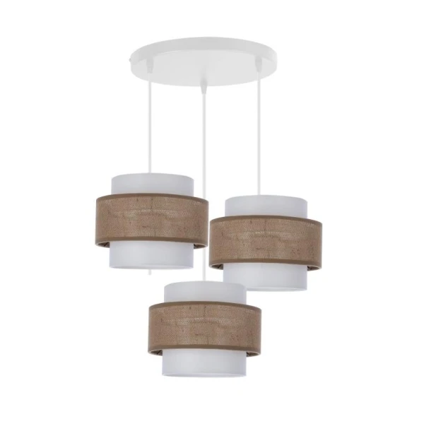 Підвісний світильник Candellux JUTA E27 білий 33-18069 - Фото 1