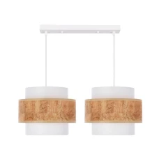 Candellux CORK Е27 білий 32-18120. Світильник підвісний