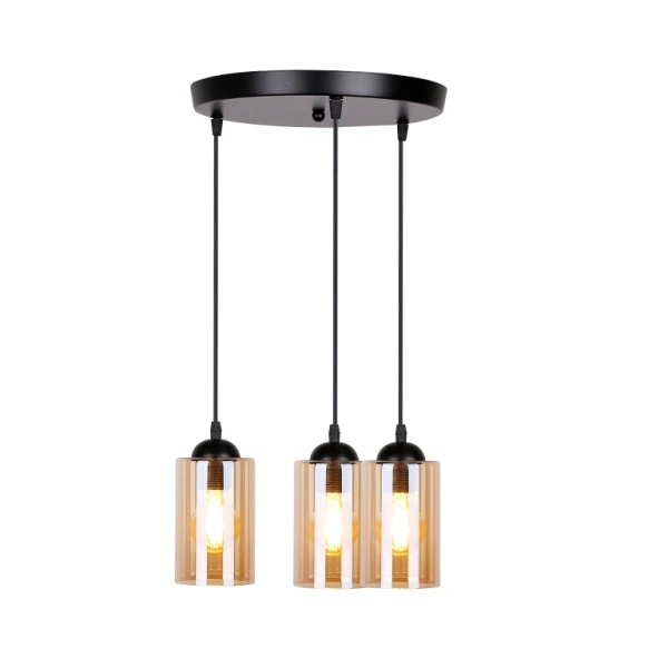 Підвісний світильник Candellux BISTRO E27 чорний 33-00576 - Фото 2