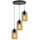 Підвісний світильник Candellux BISTRO E27 чорний 33-00576