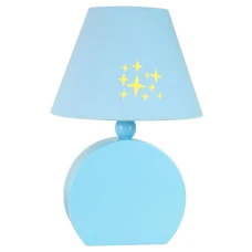 Candellux OFELIA E14 блакитний 41-62461. Настільна лампа декоративна