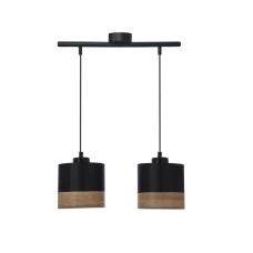 Candellux PORTO E27 чорний 32-17604. Світильник підвісний