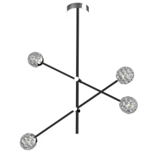 Candellux PAKSOS G9 хром, чорний A0032-341. Світильник підвісний