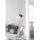Бра Candellux OSLO E14 хром, чорний 91-61836