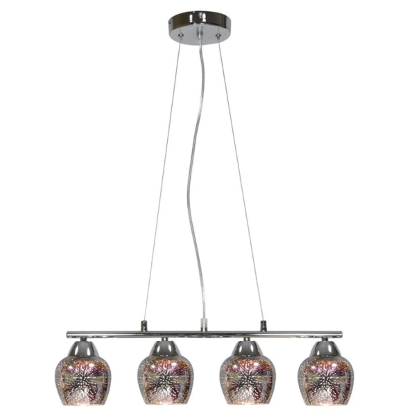 Підвісний світильник Candellux SIRIUS E27 хром 34-59628 - Фото 1