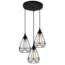Candellux GRAF E27 чорний 33-62918. Світильник підвісний