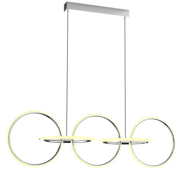 Люстра підвісна Candellux KOS 4000К хром A0022-350 - Фото 1