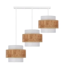 Candellux CORK Е27 білий 33-18137. Світильник підвісний