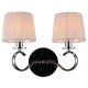 Бра Candellux CLARA E14 хром 22-21564