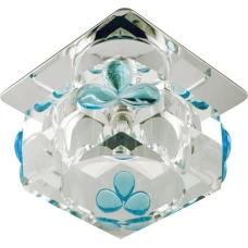 Candellux SK-49 G4 хром 2217720. Точковий світильник