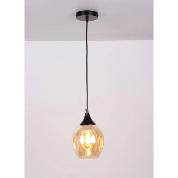 Підвісний світильник Candellux ASPA E27 чорний 31-00583 - Фото 3