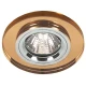 Точковий світильник врізний Candellux SS-15 MR16 коричневий 2231641